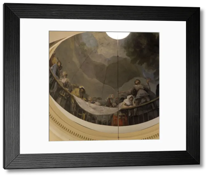 Framed Print : Frescos Boveda De LA Ermita De San Antonio De LA Florida Framed Print : Frescos Boveda De LA Ermita De San Antonio De LA Florida
