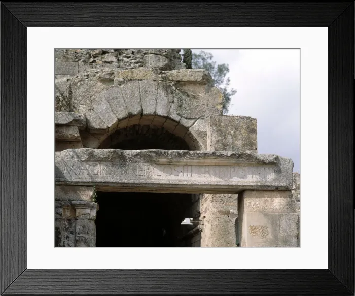 Framed Print : Badajoz Merida Teatro Romano Framed Print : Badajoz Merida Teatro Romano