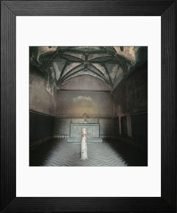 Framed Print : Sevilla Casa De Pilatos. Capilla Cubierta Con Nervadura Gotica Framed Print : Sevilla Casa De Pilatos. Capilla Cubierta Con Nervadura Gotica