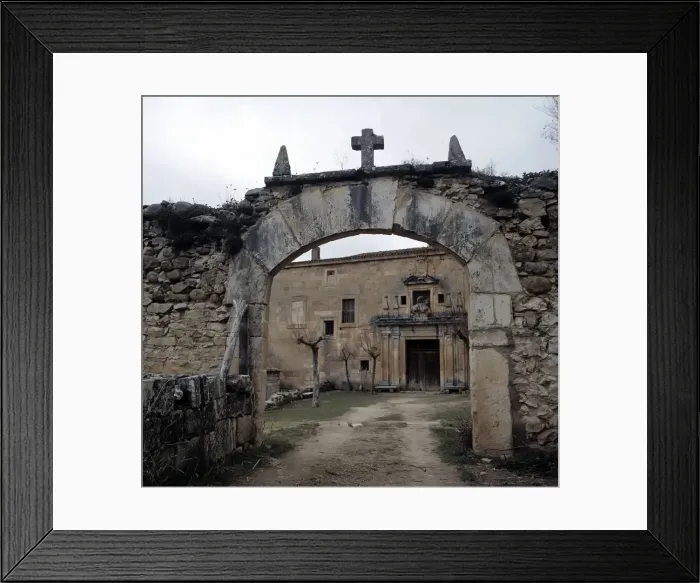 Framed Print : Leon Hortuguela Monasterio De San Pedro De Arlanza. Puerta De Acceso Framed Print : Leon Hortuguela Monasterio De San Pedro De Arlanza. Puerta De Acceso
