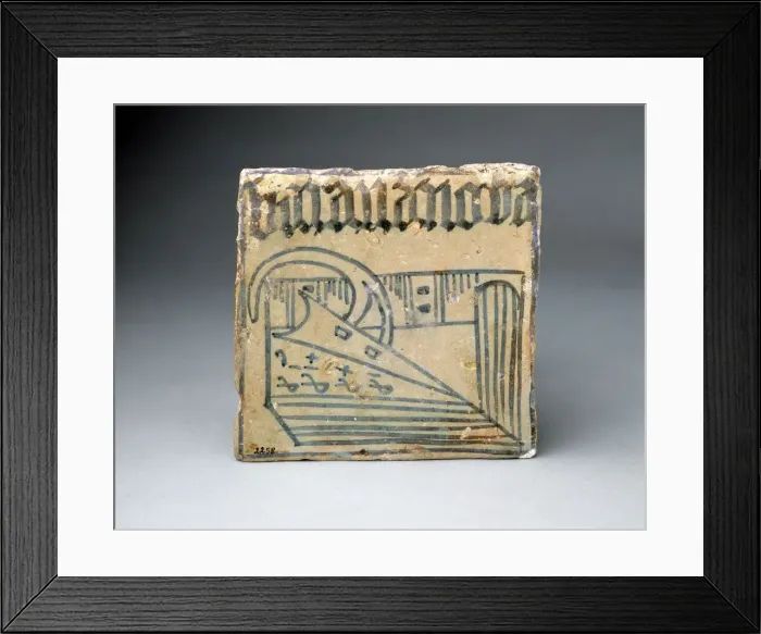 Framed Print : Ceramica Azulejo Azul De Manises Museo Nacional De Ceramica. Valencia Framed Print : Ceramica Azulejo Azul De Manises Museo Nacional De Ceramica. Valencia