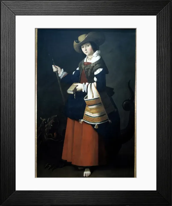 Framed Print : Francisco Zurbaran Framed Print : Francisco Zurbaran