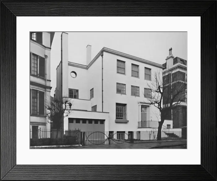 Framed Print : Exterior - House for Denys Lowson, Esq. Upper Phillimore Gardens, London, 1939