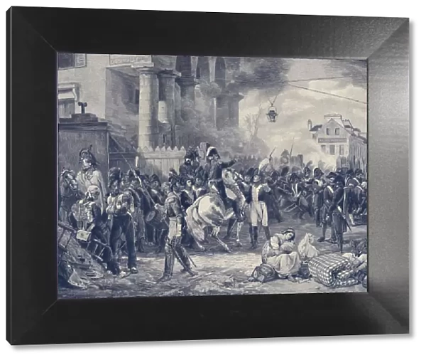 The Barriere De Clichy, Or The Defense of Paris in 1814, (1896). Artist: Peter Aitken