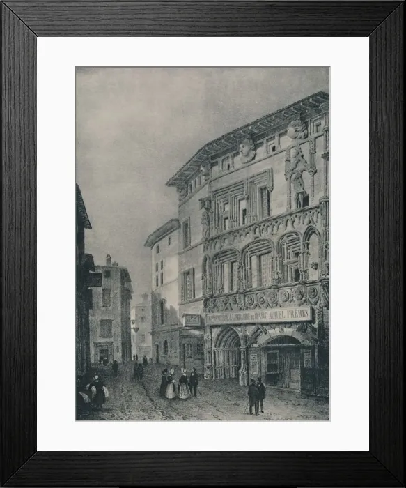 Framed Print : The Lodging of Bonaparte at Valence, 1896 Framed Print : The Lodging of Bonaparte at Valence, 1896