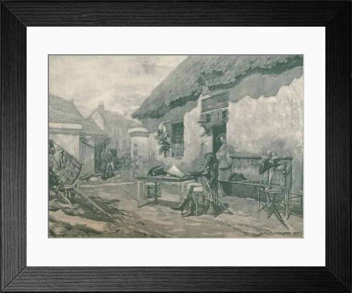 Framed Print : Bonaparte On The Road From Paris To Nice, 1896 Framed Print : Bonaparte On The Road From Paris To Nice, 1896