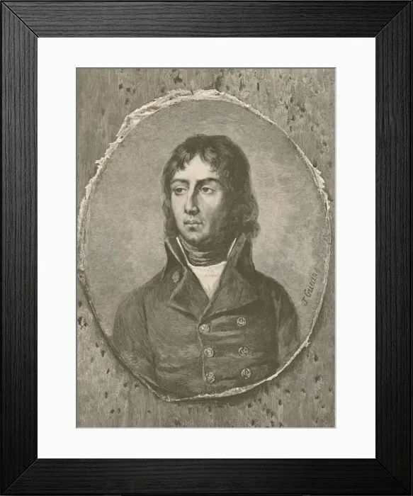 Framed Print : Louis-Charles-Antoine Desaix, 1798, (1896). Artist: R. G. Tietze Framed Print : Louis-Charles-Antoine Desaix, 1798, (1896). Artist: R. G. Tietze