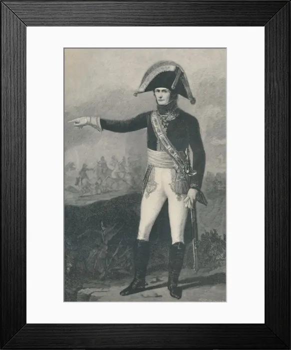 Framed Print : Victor-Emmanuel Leclerc - First Husband of Pauline Bonaparte, c1800, (1896). Artist: M Haider Framed Print : Victor-Emmanuel Leclerc - First Husband of Pauline Bonaparte, c1800, (1896). Artist: M Haider