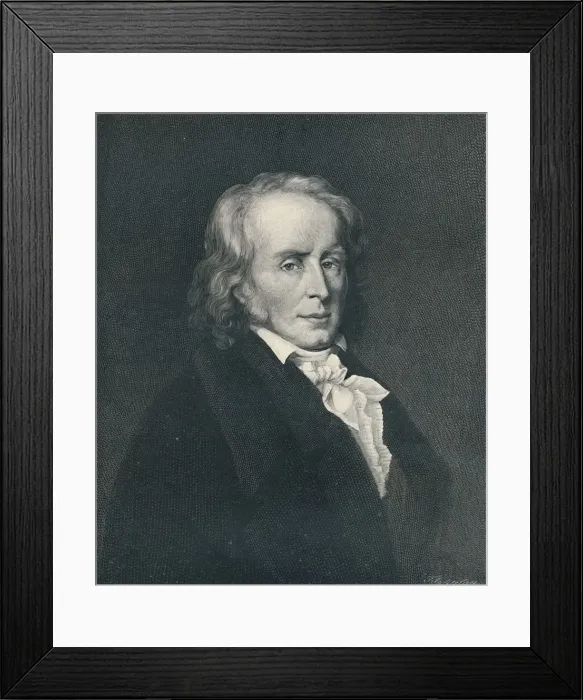 Framed Print : Henri-Benjamin Constant De Rebecque, c1800, (1896). Artist: T Johnson Framed Print : Henri-Benjamin Constant De Rebecque, c1800, (1896). Artist: T Johnson