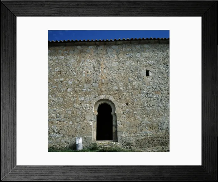 Framed Print : Soria Caltojar Ermita De San Baudelio De Berlanga. Puerta De Entrada Framed Print : Soria Caltojar Ermita De San Baudelio De Berlanga. Puerta De Entrada