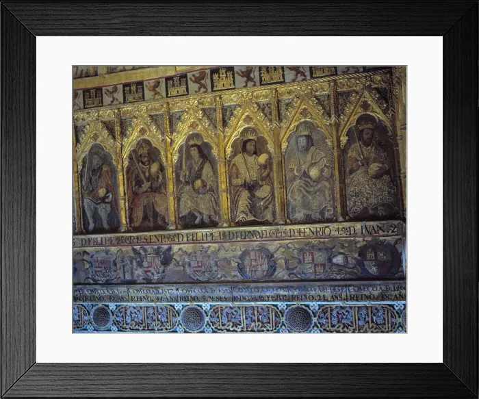 Framed Print : Sevilla Alcazar De Sevilla Salon De Embajadores Framed Print : Sevilla Alcazar De Sevilla Salon De Embajadores