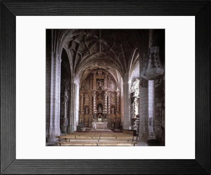 Framed Print : Cantabria San Vicente De LA Barquera Iglesia De Nuestra Senora De Los Framed Print : Cantabria San Vicente De LA Barquera Iglesia De Nuestra Senora De Los