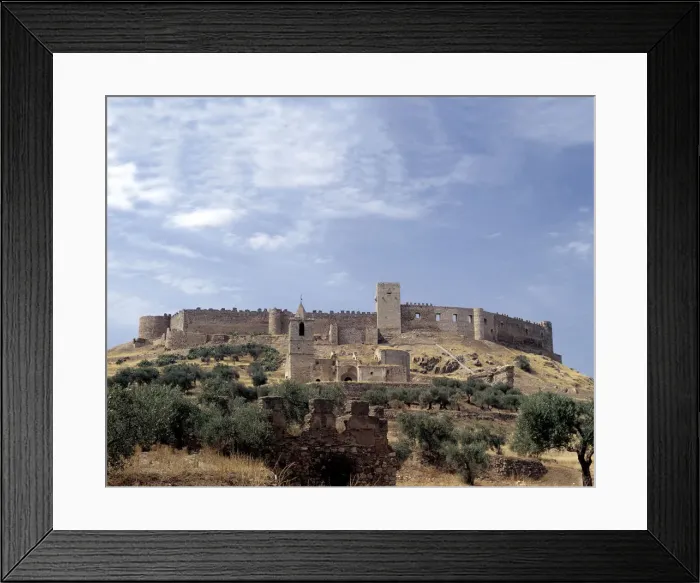Framed Print : Badajoz Medellin Castillo Construido a Finales Del Siglo XIII Con Adiciones De Framed Print : Badajoz Medellin Castillo Construido a Finales Del Siglo XIII Con Adiciones De