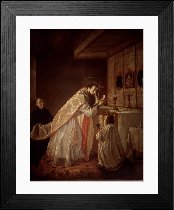 Framed Print : Fray Juan Andres Rizi Framed Print : Fray Juan Andres Rizi