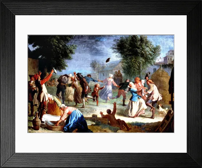 Framed Print : Miguel Ange Houasse Framed Print : Miguel Ange Houasse