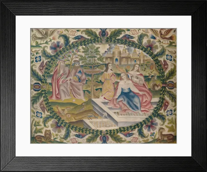 Framed Print : Susanna and the Elders, 1928 Framed Print : Susanna and the Elders, 1928