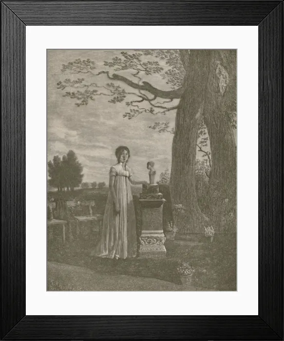 Framed Print : Marie-Julie Clary, wife of Joseph Bonaparte; Queen of Spain, c1806-1808, (1896) Framed Print : Marie-Julie Clary, wife of Joseph Bonaparte; Queen of Spain, c1806-1808, (1896)