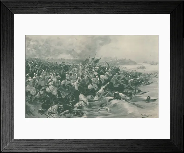 Framed Print : The Battle of Aboukir, 1799, (1896) Framed Print : The Battle of Aboukir, 1799, (1896)