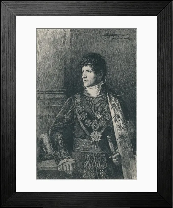 Framed Print : Felice Pasquale Bacciocchi, c1805-1820, (1896) Framed Print : Felice Pasquale Bacciocchi, c1805-1820, (1896)