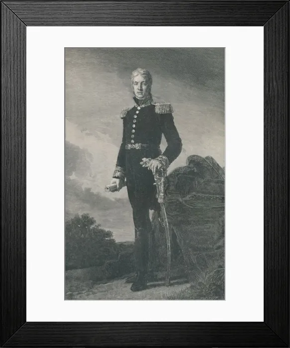 Framed Print : Jean-Victor Moreau, c1800, (1896). Artist: Charles J. State Framed Print : Jean-Victor Moreau, c1800, (1896). Artist: Charles J. State