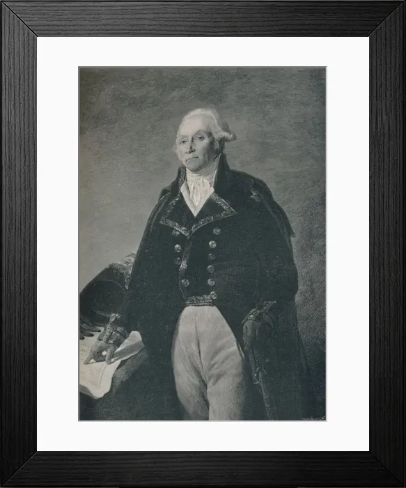 Framed Print : Marshal Francois-Christophe Kellermann, Duke of Valmy, c1810, (1896). Artist: Henry Wolf Framed Print : Marshal Francois-Christophe Kellermann, Duke of Valmy, c1810, (1896). Artist: Henry Wolf