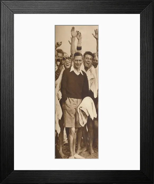 Framed Print : When the King shot the Shooters, Southwold, 1932 (1937) Framed Print : When the King shot the Shooters, Southwold, 1932 (1937)