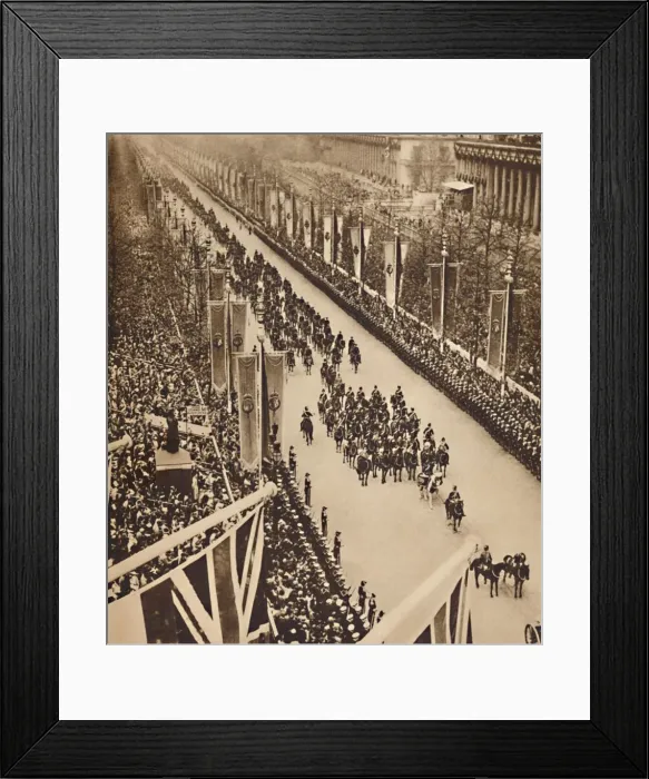 Framed Print : Swinging Down the Mall, May 12 1937 Framed Print : Swinging Down the Mall, May 12 1937