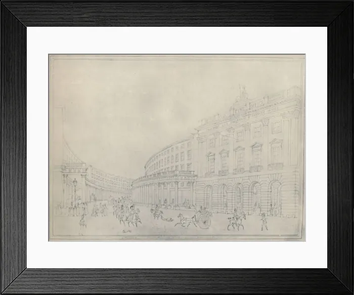 Framed Print : The Quadrant, Regent Street, 1822, (1920). Artist: Thomas Hosmer Shepherd Framed Print : The Quadrant, Regent Street, 1822, (1920). Artist: Thomas Hosmer Shepherd