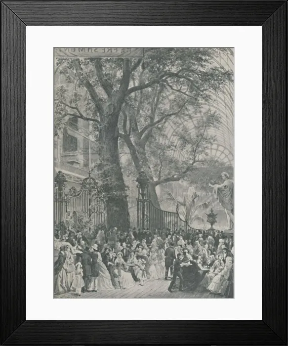 Framed Print : At the Great Exhibition, 1851, (1920). Artist: Louis Haghe Framed Print : At the Great Exhibition, 1851, (1920). Artist: Louis Haghe
