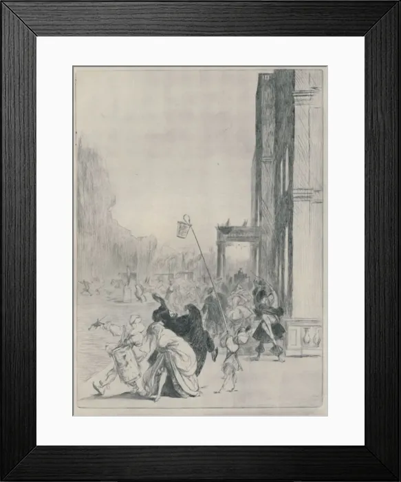 Framed Print : After the Fancy Dress Ball, 1920. Artist: Claude Allin Shepperson Framed Print : After the Fancy Dress Ball, 1920. Artist: Claude Allin Shepperson