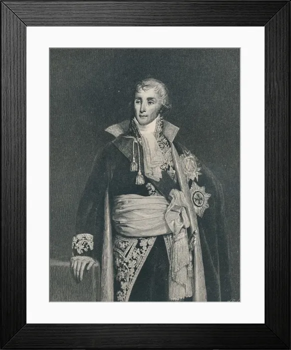 Framed Print : Joseph Fouche, Duke of Otranto, c1820. (1896). Artist: H Davidson Framed Print : Joseph Fouche, Duke of Otranto, c1820. (1896). Artist: H Davidson