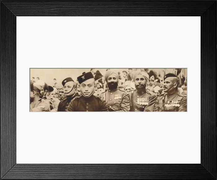 Framed Print : Indian Heroes, 1937 Framed Print : Indian Heroes, 1937