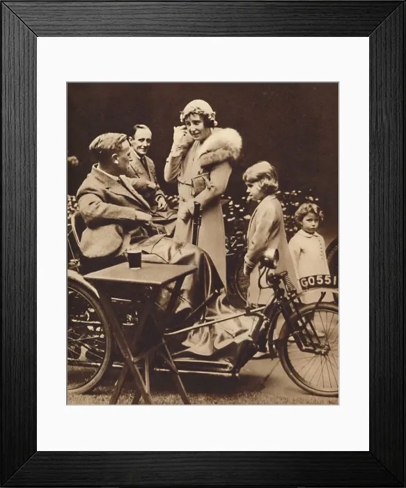 Framed Print : With Disabled Ex-Servicemen, c1936, (1937) Framed Print : With Disabled Ex-Servicemen, c1936, (1937)