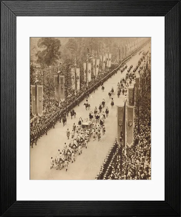 Framed Print : Avenue of Banners, May 12 1937 Framed Print : Avenue of Banners, May 12 1937