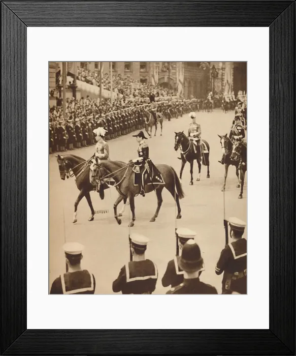 Framed Print : The Kings Personal Aides-De-Camp, May 12 1937 Framed Print : The Kings Personal Aides-De-Camp, May 12 1937
