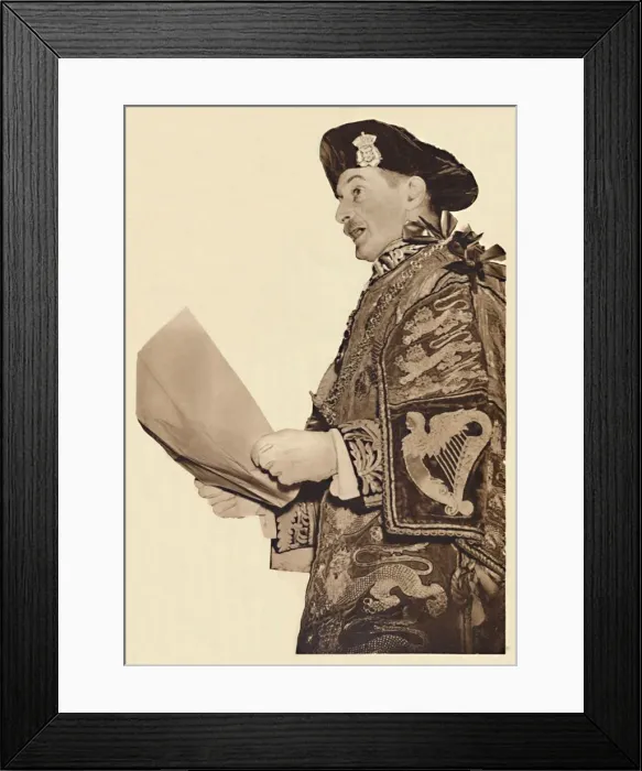 Framed Print : Kings of Arms Proclaim a King, 1936, (1937) Framed Print : Kings of Arms Proclaim a King, 1936, (1937)