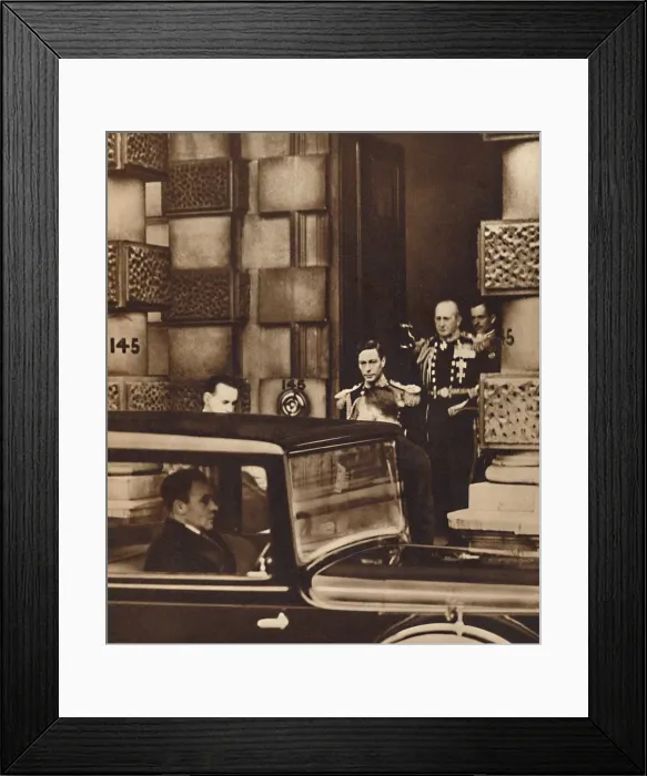 Framed Print : The New Reign Dawns, 1936 (1937) Framed Print : The New Reign Dawns, 1936 (1937)