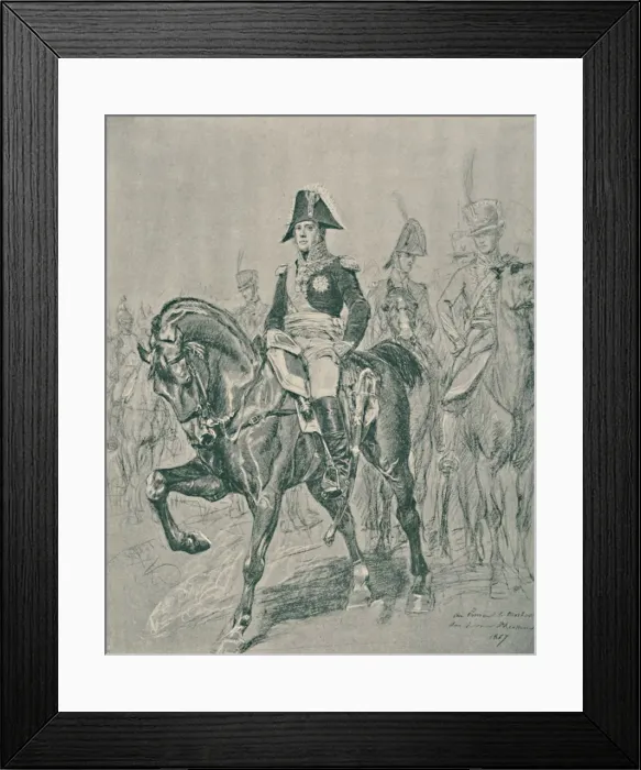 Framed Print : Marshal Michel Ney - Duke of Elchingen, Prince of the Moskowa, c1800, (1896) Framed Print : Marshal Michel Ney - Duke of Elchingen, Prince of the Moskowa, c1800, (1896)