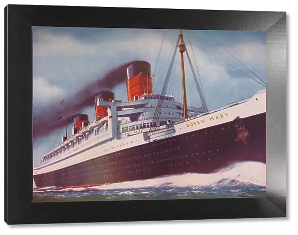 The Mighty Atlantic Record Breaker, the Queen Mary, 1937