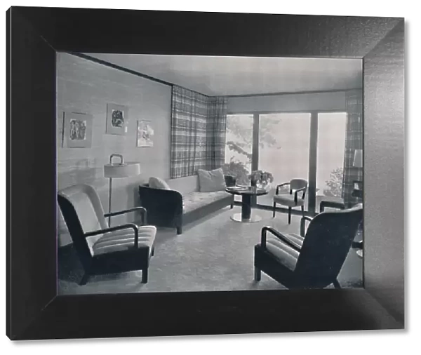 The living-room of a house designed by Howard T. Fisher for Miss Ruth Page, 1935
