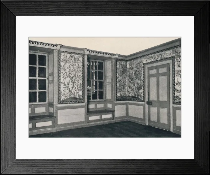 Framed Print : Panelled Room from a Gloucestershire House, (c1740), 1927. Artists: Edward F Strange, Unknown Framed Print : Panelled Room from a Gloucestershire House, (c1740), 1927. Artists: Edward F Strange, Unknown