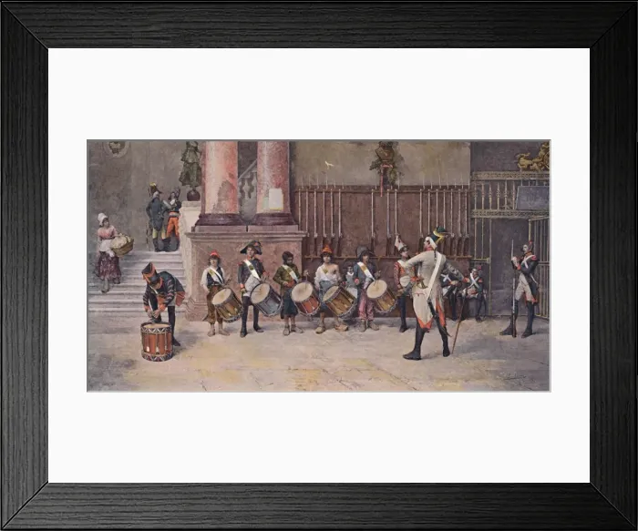 Framed Print : The Drummers of the Republic, 1896 Framed Print : The Drummers of the Republic, 1896