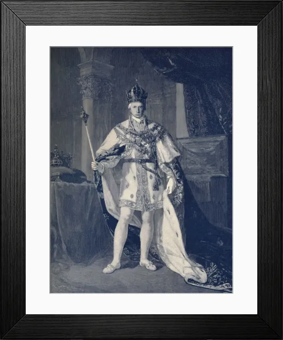 Framed Print : Francis I. Emperor of Austria, c1804, (1896). Artist: M Haider Framed Print : Francis I. Emperor of Austria, c1804, (1896). Artist: M Haider