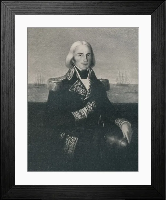 Framed Print : Vice-Admiral Francois-Paul Brueys D Aigalliers, c 1790s, (1896) Framed Print : Vice-Admiral Francois-Paul Brueys D Aigalliers, c 1790s, (1896)