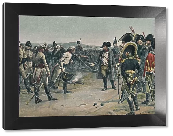 The Meeting of Napoleon and Mack, 1805, (1896)