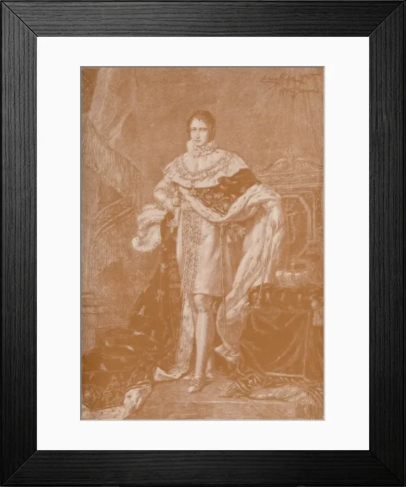Framed Print : Joseph Bonaparte - King of Naples, King of Spain, Comte De Survilliers, c1808, (1896) Framed Print : Joseph Bonaparte - King of Naples, King of Spain, Comte De Survilliers, c1808, (1896)