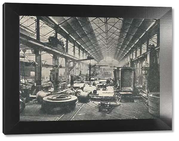 Scene in a Boiler-shop, c1917