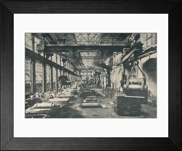 Framed Print : The Foundry at Swindon Works, c1917 Framed Print : The Foundry at Swindon Works, c1917