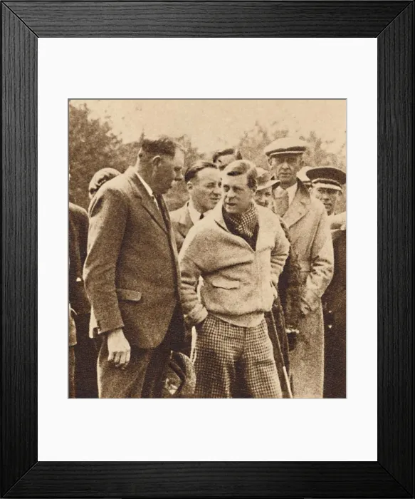 Framed Print : Ardent Golfer, 1937 Framed Print : Ardent Golfer, 1937