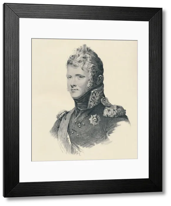 Framed Print : Alexander I, Emperor of Russia, c1800, (1896). Artist: Francesco Vendramini Framed Print : Alexander I, Emperor of Russia, c1800, (1896). Artist: Francesco Vendramini
